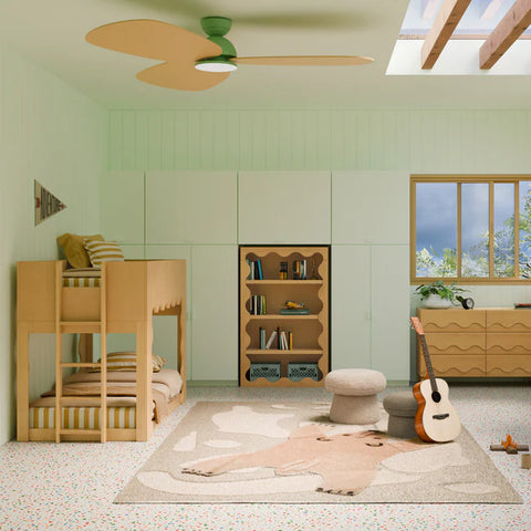 Litera Doble Individual Lido Wave Convertible