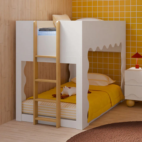 Litera Doble Individual Lido Wave Convertible