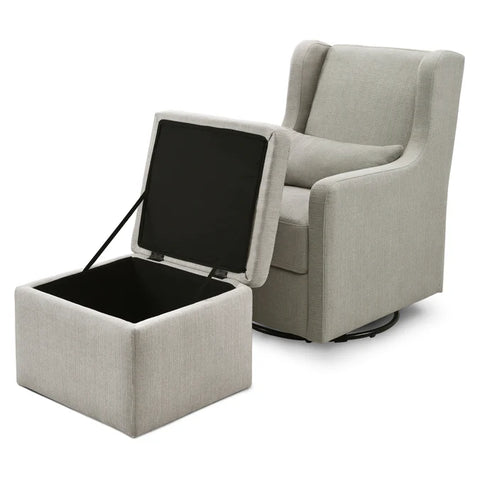 Sillon Adrian Planeador Giratorio con Taburete