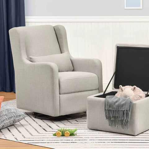Sillon Adrian Planeador Giratorio con Taburete