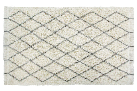 Tapete Bereber Soul Large - Alfombra de Lana Lavable (200 x 300 cm)