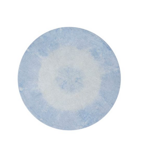 Tapete Tie Dye Azul